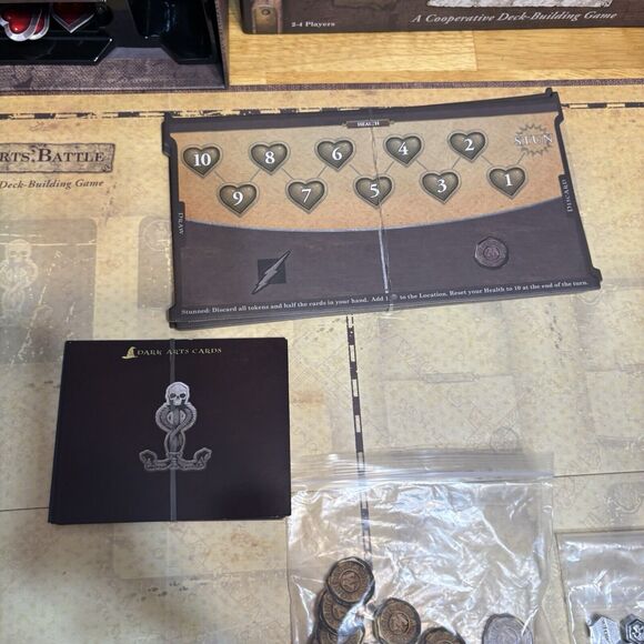 USAopoly Board Game Harry Potter Hogwarts Battle Cooperative Deck Building F4 - Picture 4 of 15